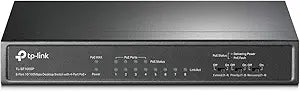 TP-Link TL-SF1008P 8-Port PoE+ Desktop Switch