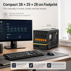 NIMO 6-Bay AI NAS Pro with Arc Pro B70 GPU and 10GbE