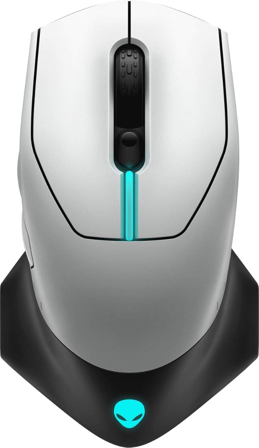 Alienware AW610M Lunar Light Wired/Wireless Gaming Mouse