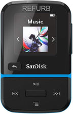 SanDisk Clip Sport Go 16GB MP3 Player Blue Renewed