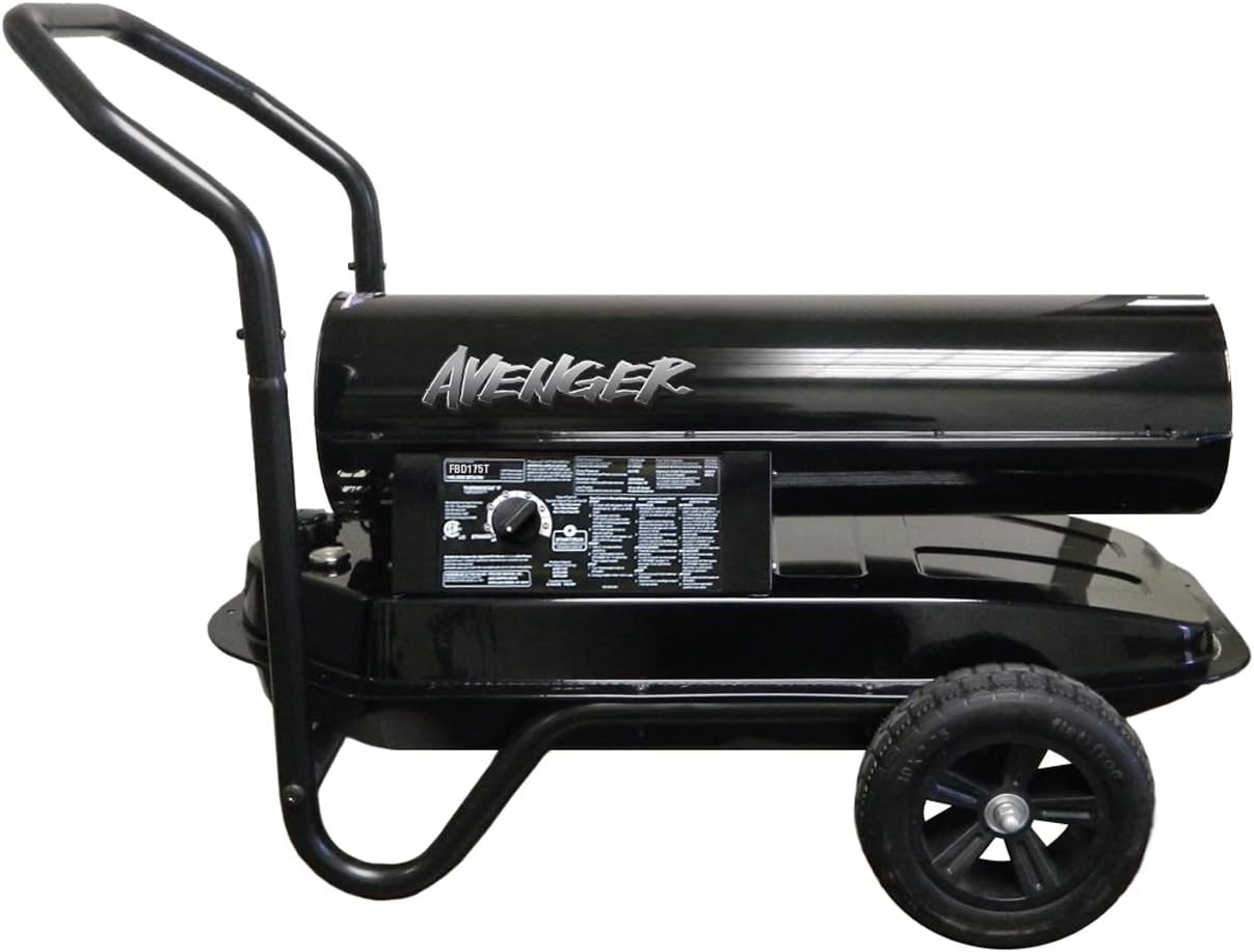 Avenger FBD175T-R 175K BTU Kerosene Forced Air Heater Renewed