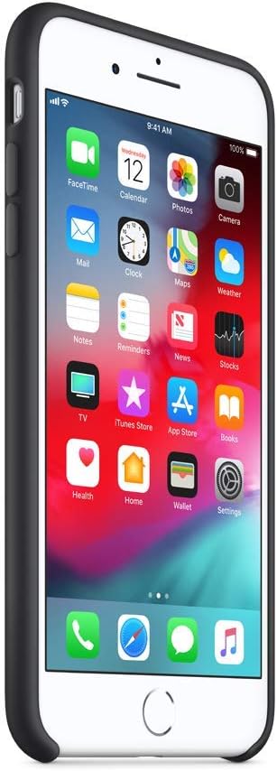 Apple iPhone 8 Plus/7 Plus Silicone Case - Black