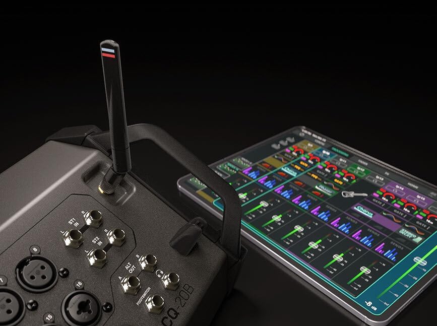Allen & Heath AH-CQ20B Digital Mixer with WiFi, Bluetooth