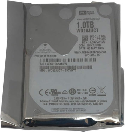 Western Digital WD10JUCT/CR/3YR 1TB AV-25 SATA Hard Drive Renewed