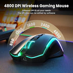 Redragon S101M-KS Tri-Mode Wireless Gaming Keyboard and Mouse Combo