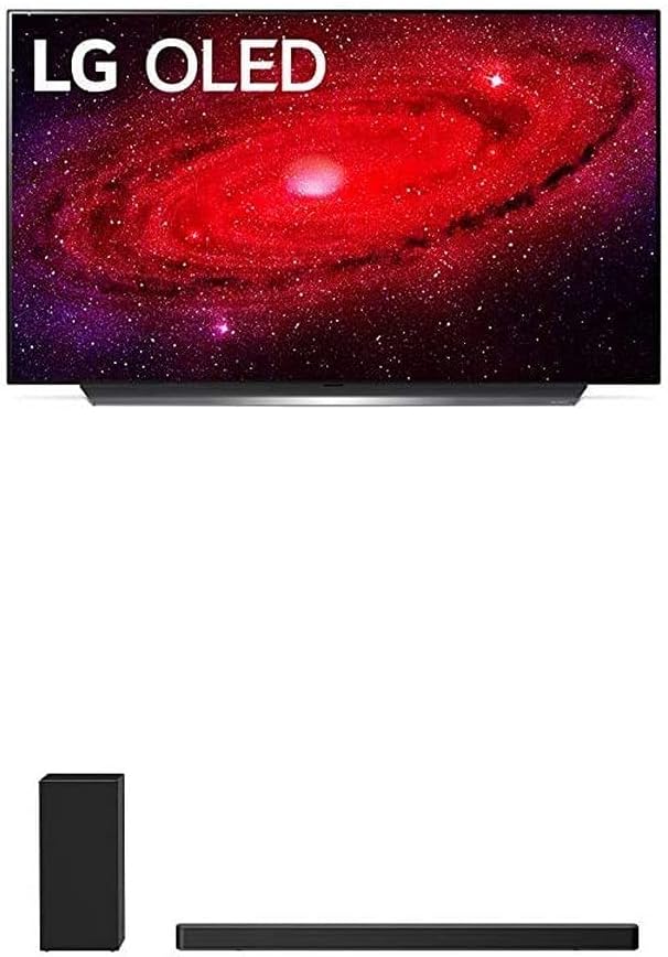 LG OLED48CXPUB 48" 4K Smart OLED TV + SN6Y Soundbar