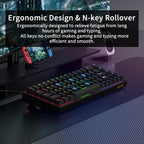 Newmen GM682 60% Wired Mechanical Gaming Keyboard