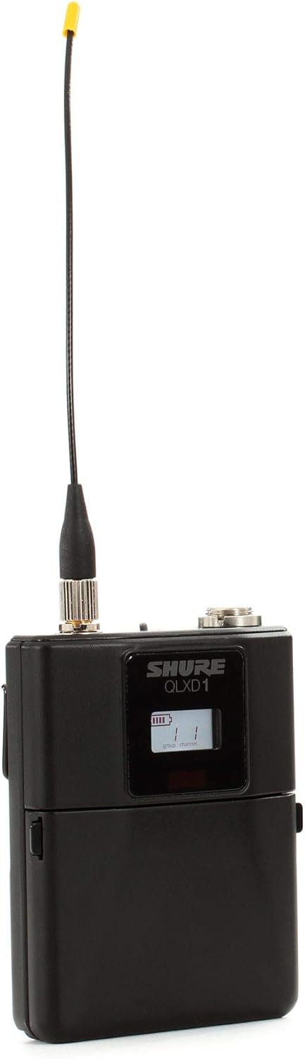 Shure QLXD1 Wireless Bodypack Transmitter Professional Audio