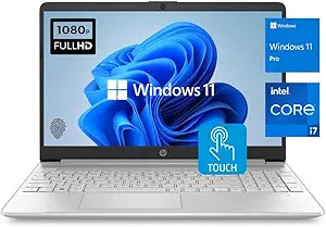 HP 15t 15.6" Touchscreen Laptop - i7-1165G7, 16GB RAM, 256GB SSD, Win 11 Pro