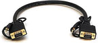 Monoprice 105351 - 1.5ft VGA Cable with Stereo Audio