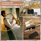 Treela 49-Piece Alto Saxophone Accessory Replacement Kit