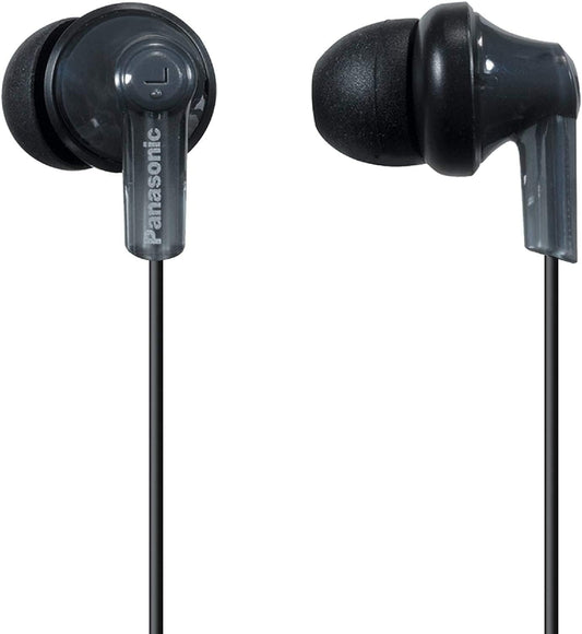 Panasonic RP-HJE120-K ErgoFit In-Ear Wired Earbuds