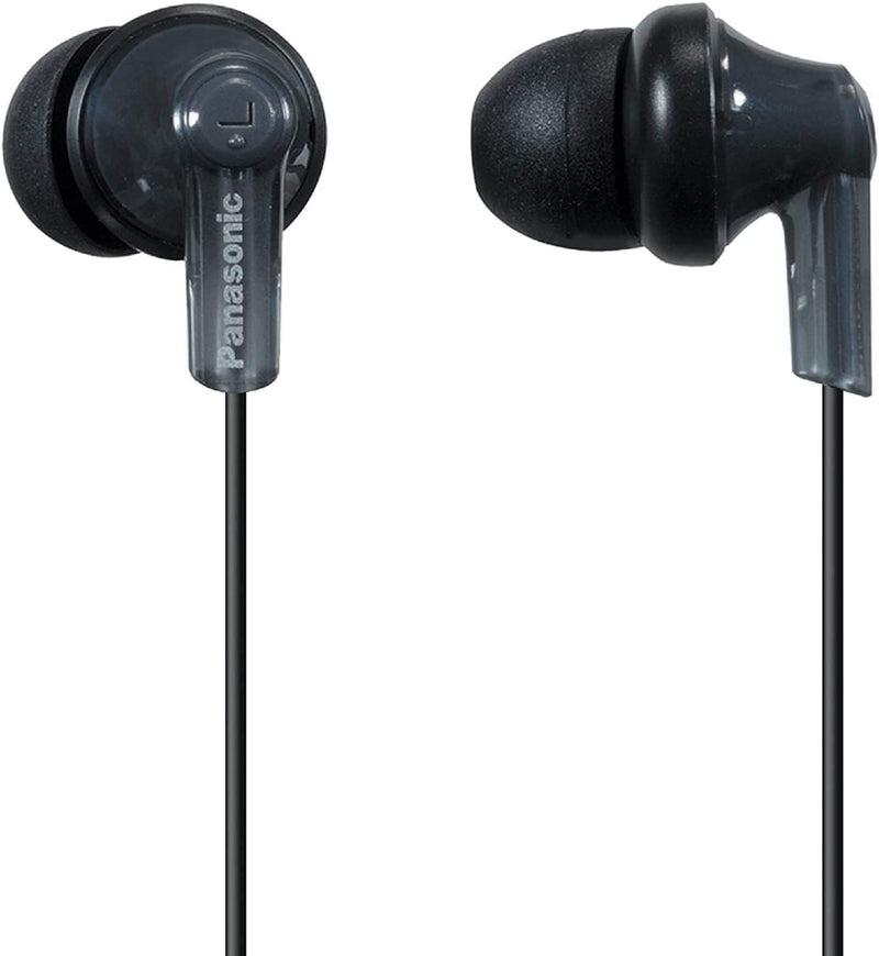 Panasonic RP-HJE120-K ErgoFit In-Ear Wired Earbuds — main product image