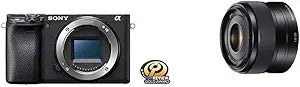 Sony a6400 Mirrorless Camera with 35mm f/1.8 Lens