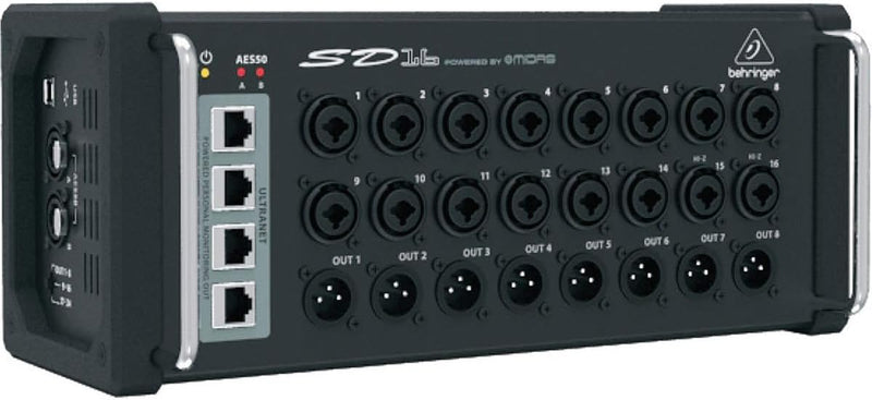 Behringer SD16 Digital Stage Box: 16 Midas Preamps, AES50, Ultranet — main product image