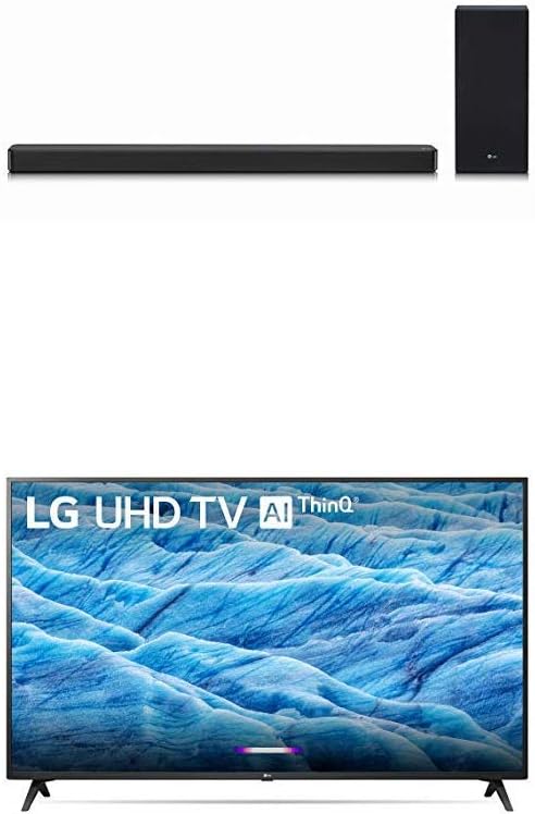 LG SL6Y 3.1 Channel Sound Bar & 55" 4K UHD Smart TV