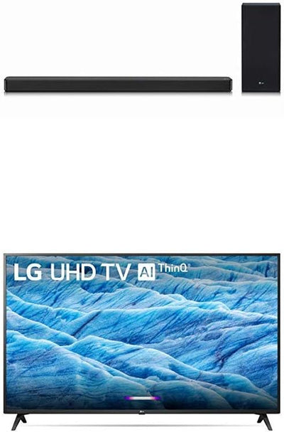 LG SL6Y 3.1 Channel Sound Bar & 55" 4K UHD Smart TV