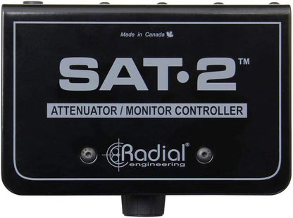 Radial Engineering R800 1035 SAT-2 Stereo Audio Attenuator Monitor Controller