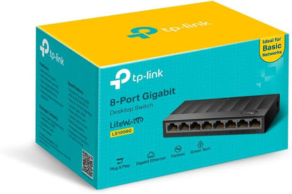 TP-Link LS1008G 8-Port Gigabit Ethernet Switch