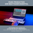 Alesis Qmini 32-Key Portable USB MIDI Keyboard