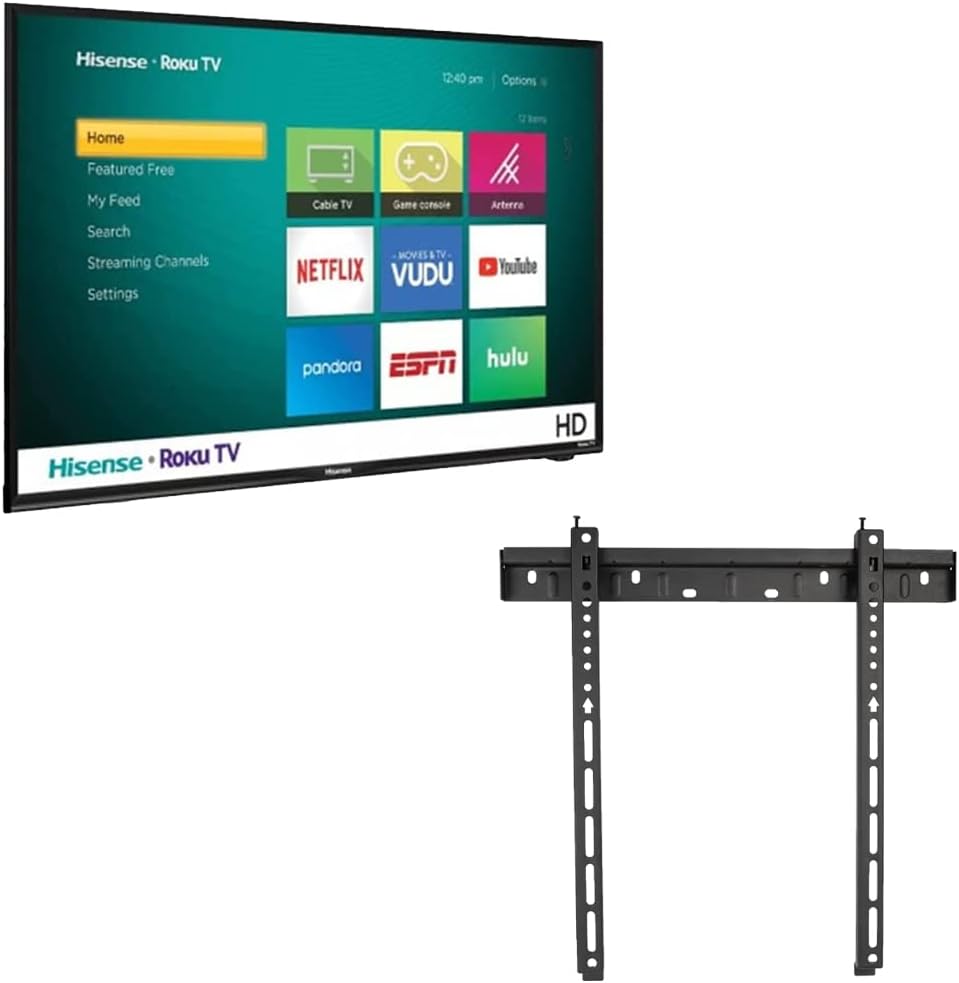 Hisense 43H4030F3 43-Inch FHD Smart TV Wall Mount Renewed
