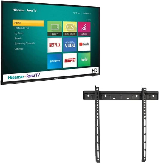 Hisense 43H4030F3 43-Inch FHD Smart TV Wall Mount Renewed
