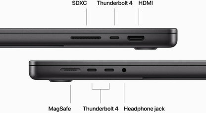 Apple MacBook Pro 16.2" M3 Max 128GB 2TB Space Black
