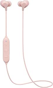 JVC HAFX22WP Bluetooth 5.0 Wireless In-Ear Earbuds Pink