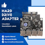 casendy 2.5-Inch 4-Slot Micro-SD to SATA Adapter Card
