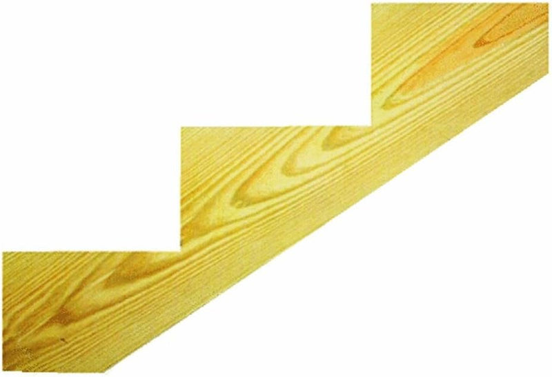 Miller SR-3SEL Treated 3-Step Stringer - Outdoor Stair Parts — main product image