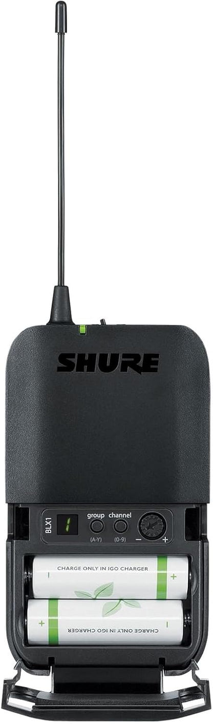 Shure BLX14/CVL-H10 Wireless Lavalier Microphone System