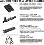 Nikon Monarch M5 10x42 Binoculars with Accessories Kit
