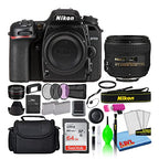 Nikon 1581 D7500 DSLR Camera 50mm Lens Deluxe Bundle Renewed
