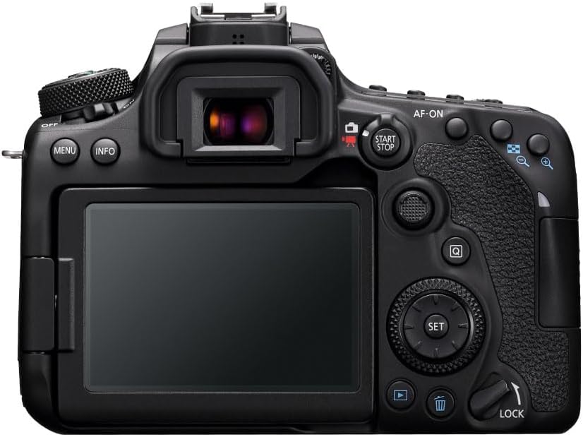 Canon 3616C002 EOS 90D DSLR Camera Body: 4K, Wi-Fi