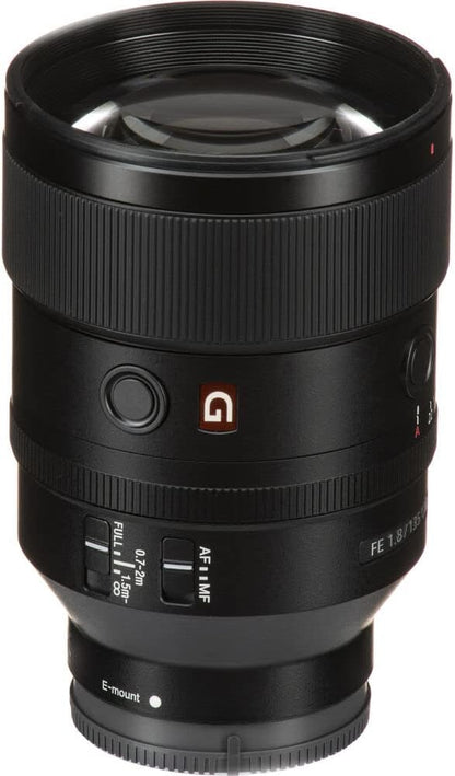 Sony FE 135mm f/1.8 GM Lens Renewed Bundle