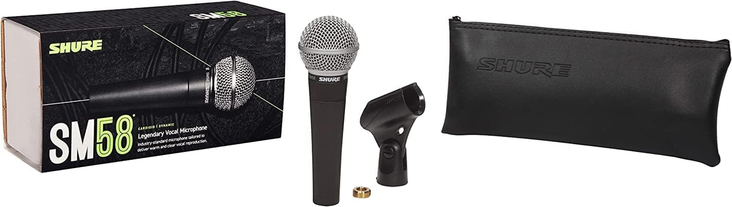 Shure SM58LC Vocal Microphone Dynamic Cardioid XLR
