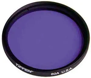 Tiffen 7280A 72mm 80A Color Correction Filter