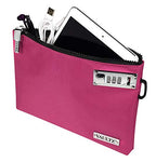Vaultz VZ03907 Pink Locking Accessories Pouch 7x10