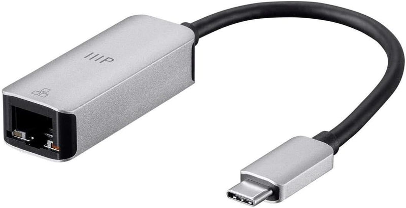 Monoprice 134185 USB-C Gigabit Ethernet Adapter 1000Mbps — main product image
