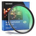 Neewer 10101059 72mm Black Diffusion 1/2 Filter
