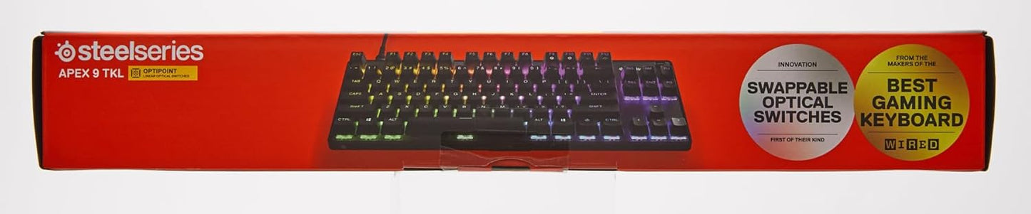 SteelSeries Apex 9 TKL Optical Mechanical Gaming Keyboard