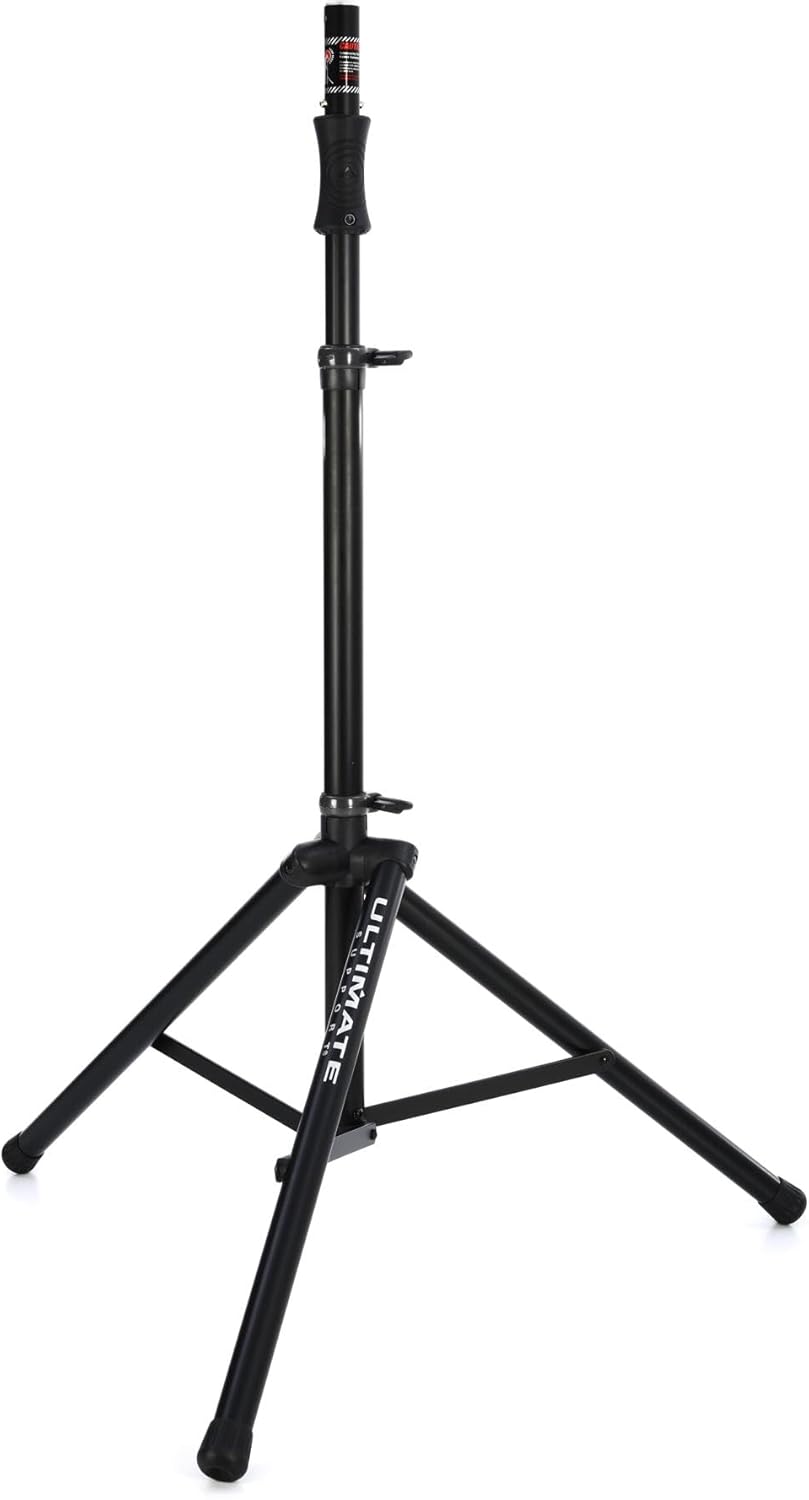 Ultimate Support TS-100B Lift-Assist Speaker Stand Single