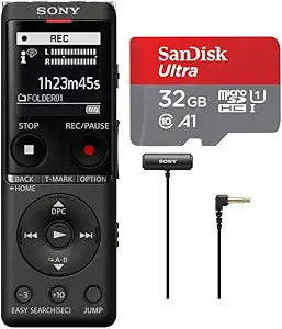 Sony 8541723570 UX570 Digital Voice Recorder Bundle
