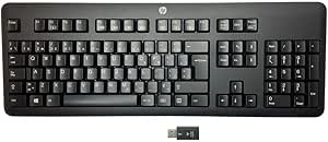 HP French Canadian Wireless Keyboard with Dongle