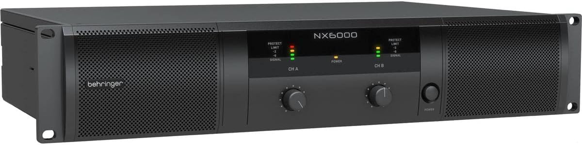 Behringer NX6000 6000-Watt Class-D Power Amplifier