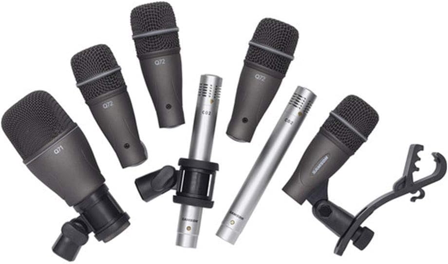 Samson DK707 7-Piece Drum Mic Kit w/ Headphones