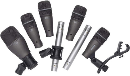 Samson DK707 7-Piece Drum Mic Kit w/ Headphones