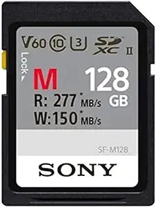 Sony SF-M128/T M Series 128GB SDXC UHS-II Card
