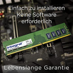 Integral 32GB DDR4 3200MHz Desktop Memory Kit (4x8GB)