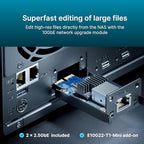 Synology DS1525+ 5-Bay Diskless NAS for Video Production